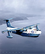 Martin P5M Marlin Painting by Jack Fellows