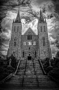 Martyr's Shrine in Midland, Ontario 2 BW Photograph by John Twynam