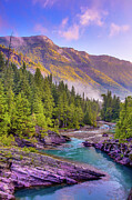 McDonald Creek - Glacier National Park Photograph by Adam Mateo Fierro