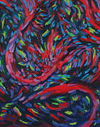 MCG No. 57 Abstract Oil Painting Painting by Michel Cruz-Garcia