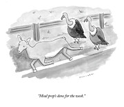 Meal Prep Drawing by Drew Panckeri