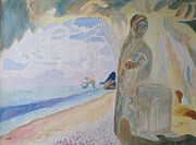 Mediterranean Dream Cave Painting by Enrico Garff