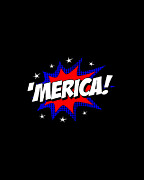 Merica America Digital Art by Flippin Sweet Gear