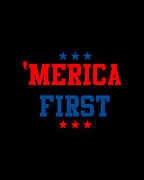 Merica First Digital Art by Flippin Sweet Gear