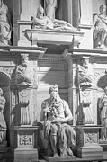 Michelangelo's magnificent Moses in Roma Photograph by Stefano Senise