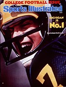 Michigan Qb Rick Leach, 1976 College Football Preview Sports Illustrated Cover Photograph by Sports Illustrated