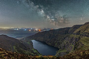 Milky Way Over Coumshingaun, Co Waterford Photograph by Adrian Hendroff