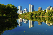 Milwaukee Reflection Photograph by Deb Beausoleil
