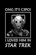 Mistaken Identity - Cyberman Digital Art by Richard Reeve