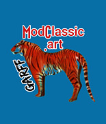 ModClassic Art Tiger Painting by Enrico Garff