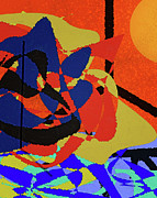 Modern Summer Sunshine Painting by Dan Sproul