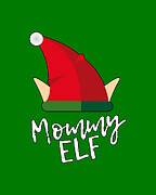 Mommy Elf Christmas Costume Digital Art by Flippin Sweet Gear