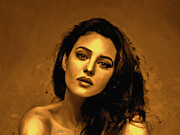 Monica Bellucci, Hello Digital Art by Gradify Creations