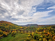 Moodna Viaduct Aerial Photograph by Susan Candelario