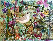 Morning Song Mixed Media by Deborah Cherrin