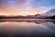 Mount Chocorua Autumn Mist Photograph by Jeff Sinon