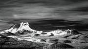 Mount Lassen and Chaos Crags in Invisible Light Photograph by Mike Lee