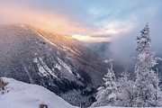 Mountain Glow, Crawford Notch. Photograph by Jeff Sinon