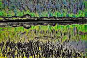Mountain Lake Digital Art by Bruce Block