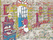 Mr Magoo's Christmas Carol Digital Art by Antonios Valamontes