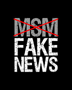 Msm Is Fake News Digital Art by Flippin Sweet Gear