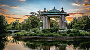 St. Louis, Missouri - Muni Opera Pavilian Photograph by Robert Niemeier