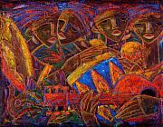 Musas Del Caribe Painting by Oscar Ortiz