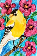 My Goldfinch Painting by Stacey Torres