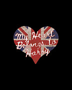 My Heart Belongs to Prince Harry Digital Art by Flippin Sweet Gear