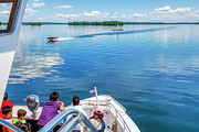 Navigating St. Laurent River at Thousand Islands Photograph by Tatiana Travelways