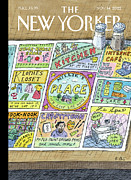 Neighborhoods Finest Painting by Roz Chast
