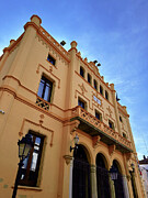 Neo Gothic Town Hall Facade, Casa de la Vila Sitges, Spain Photograph by Travel Essayist
