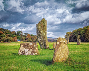 Nether Largie Standing Stones Photograph by Steven Dos Remedios