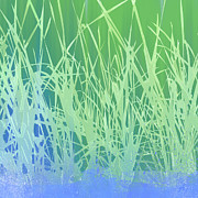 New Grass Digital Art by Gina Harrison