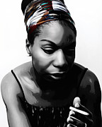 Nina Mixed Media by Canessa Thomas