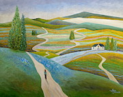 No Turning Back Painting by Angeles M Pomata