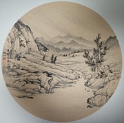 NO.15 Carefree and unrestrained Painting by Gang Zhao