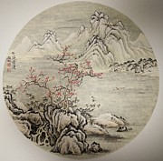 NO.20 Appearance as snow lotus Painting by Gang Zhao