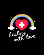 Nurse Healing With Love Digital Art by Flippin Sweet Gear