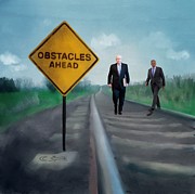 Obstacles Digital Art by Jason Cardwell