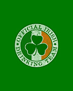 Official Irish Drinking Team Digital Art by Flippin Sweet Gear