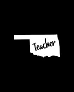 Oklahoma Teacher Digital Art by Flippin Sweet Gear
