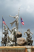 Old San Juan La Fuenta Raices Study 2 Photograph by Richard Reeve