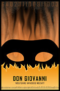 Opera poster - Don Giovanni by Wolfgang Amadeus Mozart Digital Art by Moira Risen
