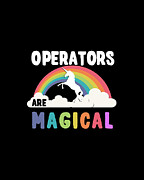 Operators Are Magical Digital Art by Flippin Sweet Gear