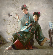 Origins Painting by MingYue Wang