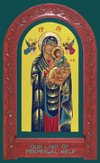 Our Lady of Perpetual Help -Framed Painting by William Hart McNichols