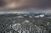 Over the hills and through the woods Photograph by Matt Halvorson