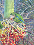 Parrots Paradise - Abaco Painting by Ritchie Eyma
