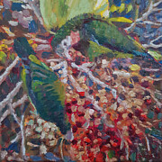 Abaco Parrots Series I Painting by Ritchie Eyma